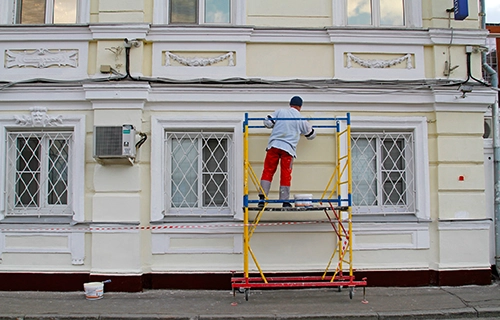 Peinture façade à Miramont